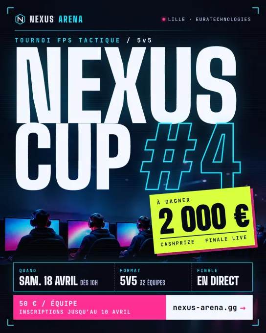 Example: Nexus Arena, Esports venue